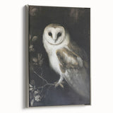 Framed canvas artwork showcasing a vibrant animal design with a silver frame, perfect for modern decor. Ideal for animal lovers and art enthusiasts, adding a stylish touch to any room.
