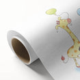 Cheerful Animal Parade Nursery Wall Art - Kids Room Prints