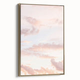 Framed canvas depicting a vintage landscape painting in muted gold and black tones, ideal for bedroom wall art.