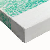 Modern Wall Art of a Tranquil Waterfront Scene - Abstract Modern Decor