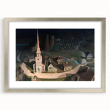 Modern Wall Art of Paul Revere’s Midnight Ride - Contemporary Design