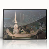 Modern Wall Art of Paul Revere’s Midnight Ride - Contemporary Design