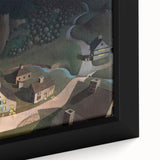 Modern Wall Art of Paul Revere’s Midnight Ride - Contemporary Design