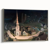 Modern Wall Art of Paul Revere’s Midnight Ride - Contemporary Design