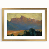 Modern Wall Art of Majestic Mountain Landscape - Abstract Decor