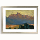 Modern Wall Art of Majestic Mountain Landscape - Abstract Decor