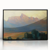 Modern Wall Art of Majestic Mountain Landscape - Abstract Decor