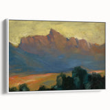 Modern Wall Art of Majestic Mountain Landscape - Abstract Decor