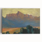 Modern Wall Art of Majestic Mountain Landscape - Abstract Decor