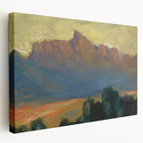 Modern Wall Art of Majestic Mountain Landscape - Abstract Decor