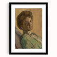 Modern Wall Art - Portrait of Countess Nyáryová in Soft Impressionist Style