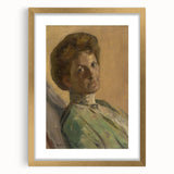 Modern Wall Art - Portrait of Countess Nyáryová in Soft Impressionist Style