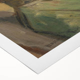 Modern Wall Art - Portrait of Countess Nyáryová in Soft Impressionist Style