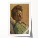 Modern Wall Art - Portrait of Countess Nyáryová in Soft Impressionist Style