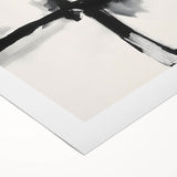Contemporary Abstract Canvas – Minimal Cross Expression