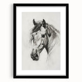 Framed black mat showcasing a vibrant animal-themed artwork, featuring intricate details and rich colors, perfect for enhancing home decor or gallery displays.