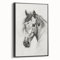 Framed canvas depicting a vibrant animal-themed design, showcasing intricate details and a sleek black frame, suitable for modern home decor.