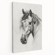 Stretched canvas artwork showcasing a vibrant animal design with vivid colors, displayed in a side view to highlight its textured surface and premium quality. Ideal for home decor or animal art enthusiasts.