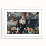Impressionist Wall Art - A Bar at the Folies-Bergère by Manet Print