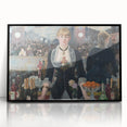 Impressionist Wall Art - A Bar at the Folies-Bergère by Manet Print