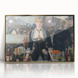 Impressionist Wall Art - A Bar at the Folies-Bergère by Manet Print