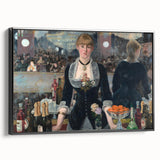 Impressionist Wall Art - A Bar at the Folies-Bergère by Manet Print