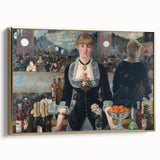 Impressionist Wall Art - A Bar at the Folies-Bergère by Manet Print