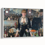 Impressionist Wall Art - A Bar at the Folies-Bergère by Manet Print