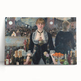 Impressionist Wall Art - A Bar at the Folies-Bergère by Manet Print