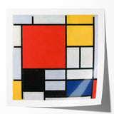 Modern Wall Art – Mondrian’s "Composition with Red, Yellow, Blue, and Black" (1921)