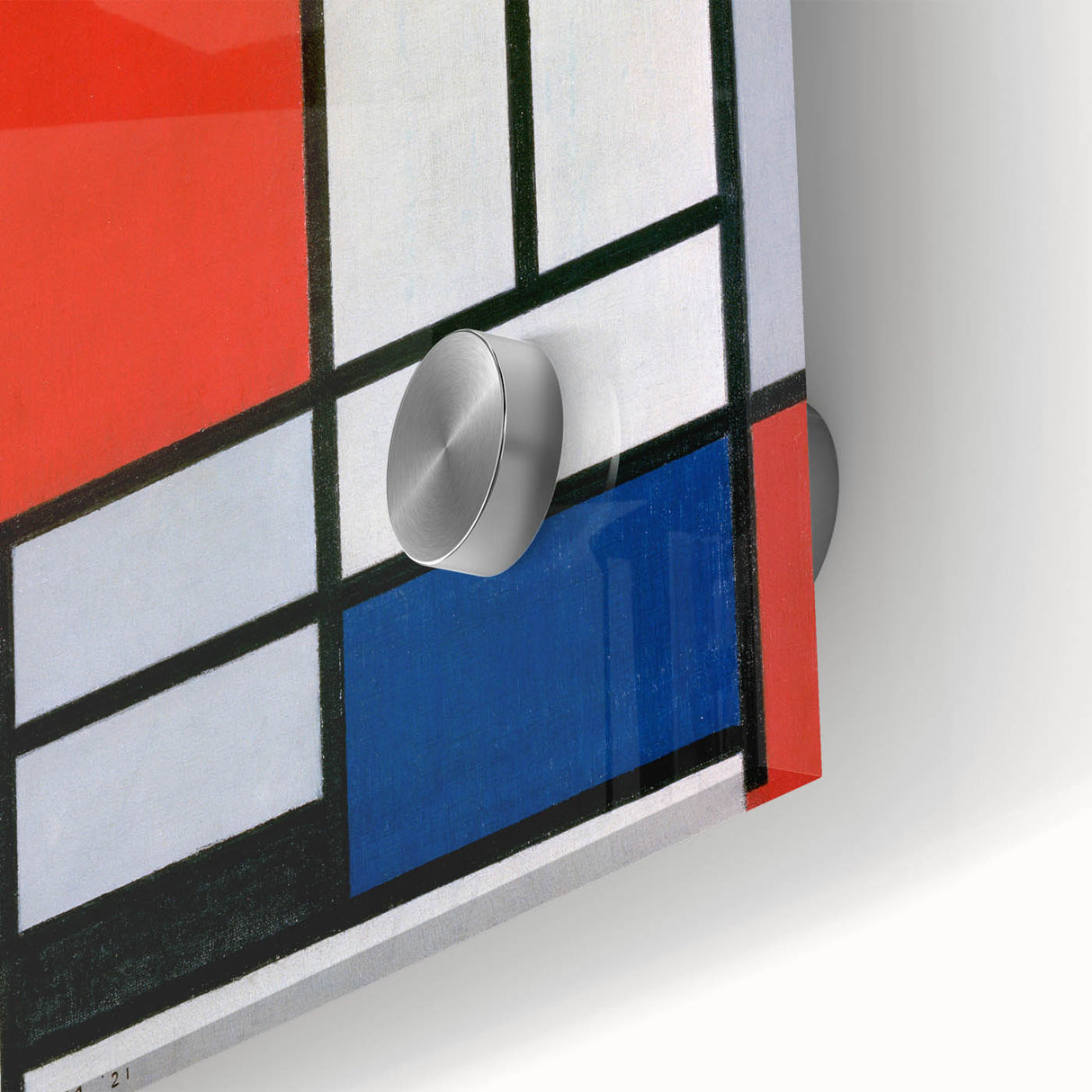 Modern Wall Art – Mondrian’s "Composition with Red, Yellow, Blue, and Black" (1921)