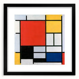 Modern Wall Art – Mondrian’s "Composition with Red, Yellow, Blue, and Black" (1921)