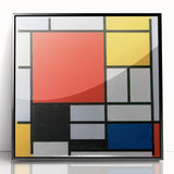 Modern Wall Art – Mondrian’s "Composition with Red, Yellow, Blue, and Black" (1921)