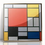 Modern Wall Art – Mondrian’s "Composition with Red, Yellow, Blue, and Black" (1921)