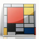 Modern Wall Art – Mondrian’s "Composition with Red, Yellow, Blue, and Black" (1921)