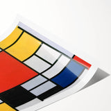 Modern Wall Art – Mondrian’s "Composition with Red, Yellow, Blue, and Black" (1921)