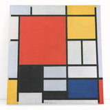 Modern Wall Art – Mondrian’s "Composition with Red, Yellow, Blue, and Black" (1921)