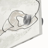 Modern Wall Art of Abstract Cow Illustration - Minimalist Modern Design