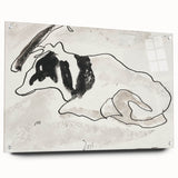 Modern Wall Art of Abstract Cow Illustration - Minimalist Modern Design