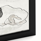 Modern Wall Art of Abstract Cow Illustration - Minimalist Modern Design