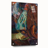 Modern Wall Art - Abstract Sketch After Delacroix in Vibrant Brushstrokes