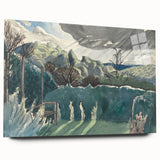 Modern Wall Art of Scenic Countryside Landscape - Abstract Decor