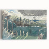 Modern Wall Art of Scenic Countryside Landscape - Abstract Decor
