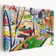 Modern Wall Art of Vibrant Abstract Landscape - Contemporary Design