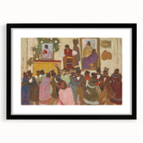 Modern Wall Art of Vibrant Dance Celebration - Abstract Contemporary Style