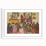 Modern Wall Art of Vibrant Dance Celebration - Abstract Contemporary Style