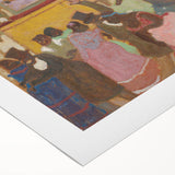 Modern Wall Art of Vibrant Dance Celebration - Abstract Contemporary Style