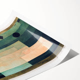 Modern Wall Art of Abstract Geometric Design - Contemporary Minimalism