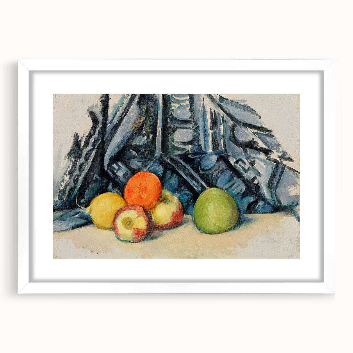 Modern Wall Art of Still Life with Apples - Contemporary Abstract Style