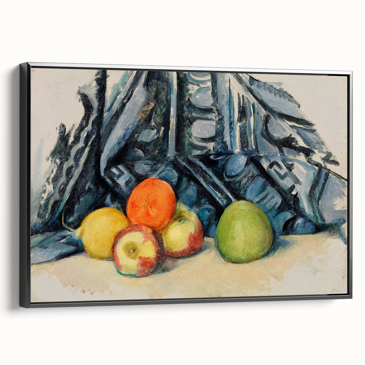 Modern Wall Art of Still Life with Apples - Contemporary Abstract Style
